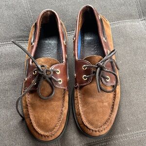 Sperry Top-Sider Classic Brown Leather Boat Shoes